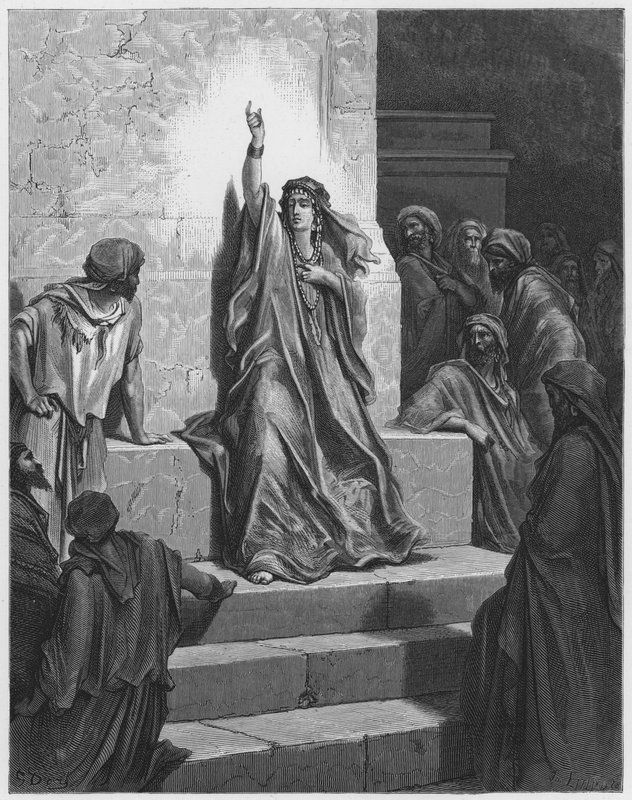 Gustave Dore Bibelen: Deborah af Gustave Dore