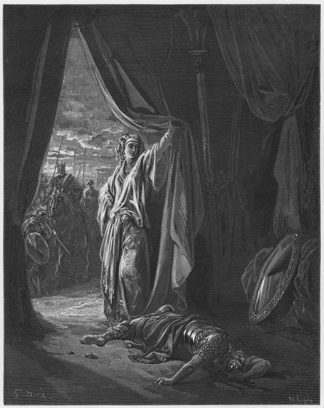 Gustave Dore Bibelen: Jael og Sisera af Gustave Dore