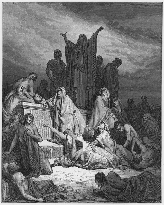Gustave Dore Bibelen: Jerusalems pest af Gustave Dore