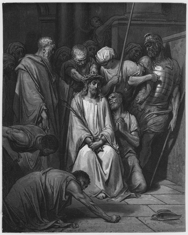Gustave Dore Bibel: Tornekrone af Gustave Dore