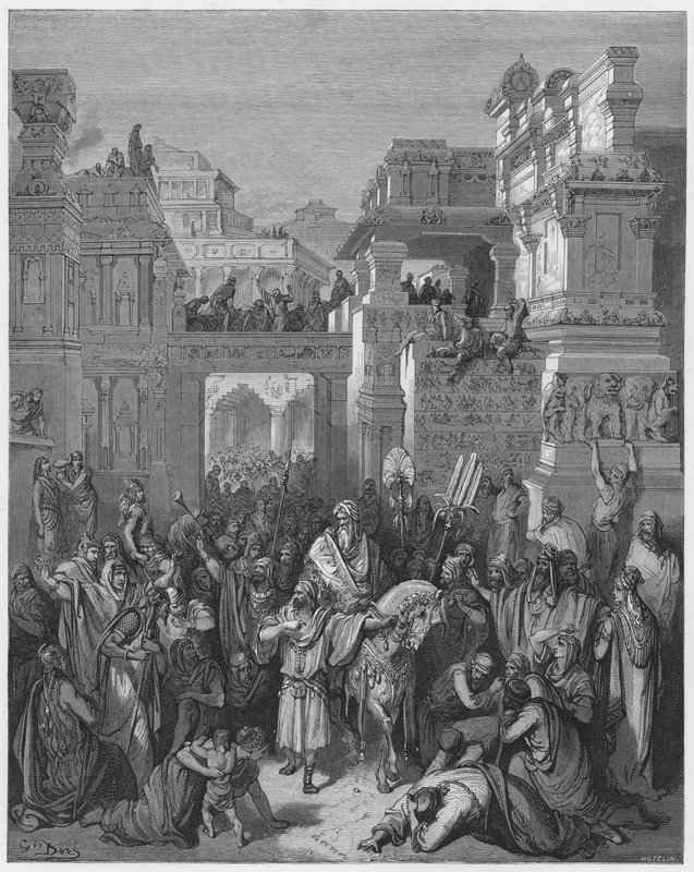 Gustave Dore Bibelen: Mordokajs triumf af Gustave Dore