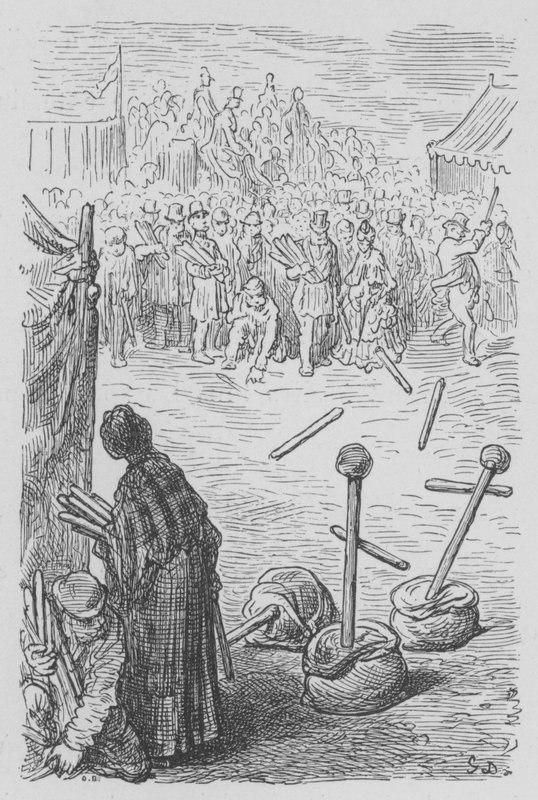 Ved Derby, Populære Forlystelser af Gustave after Dore