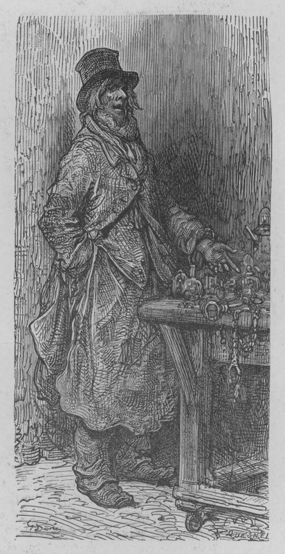 Låsehandleren af Gustave after Dore