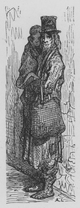En tigger af Gustave after Dore