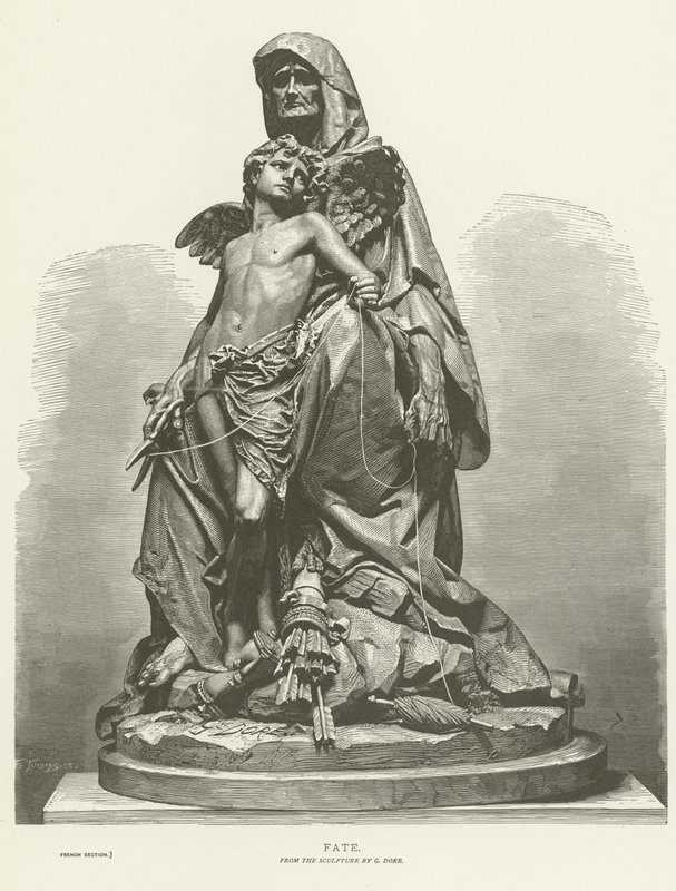 Allegori om skæbnen af Gustave Dore