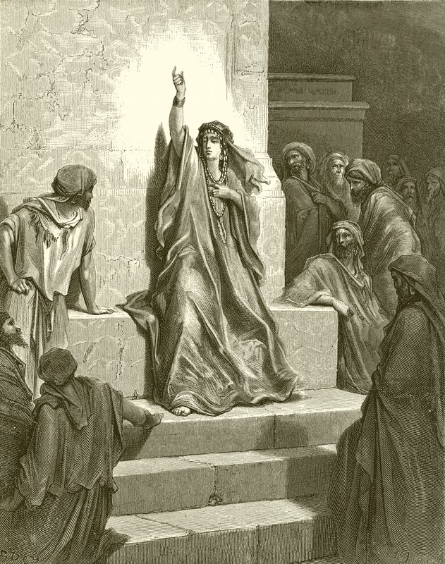 Deborah (gravering) af Gustave Dore