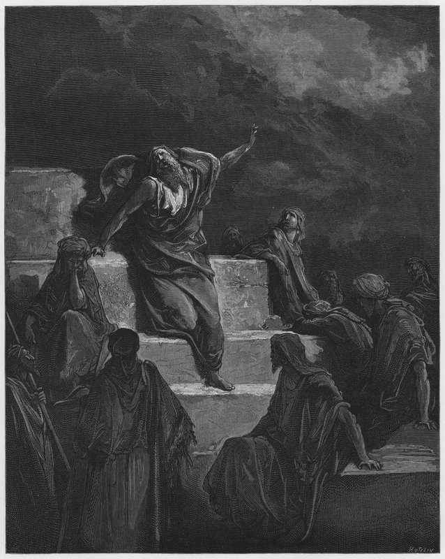 Gustave Dore Bible: Jeremiah (gravering) af Gustave Dore