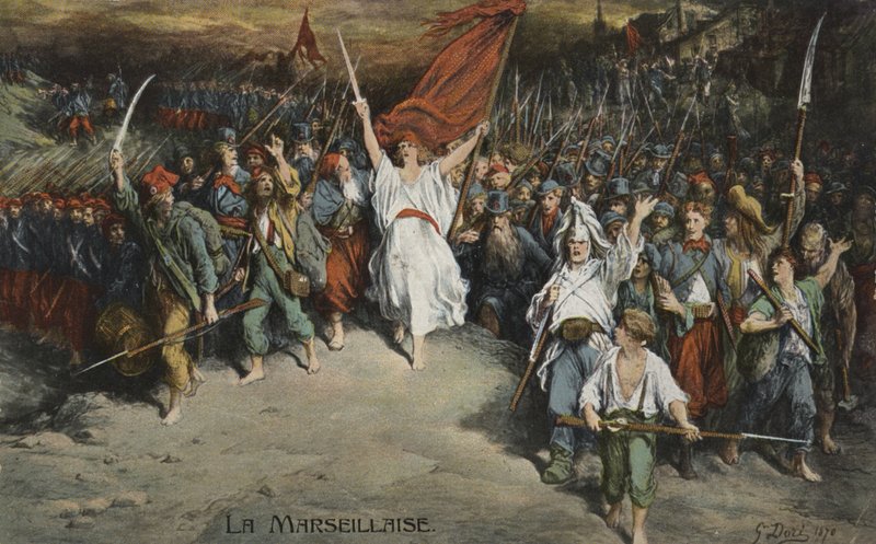 Marseillaise af Gustave Dore