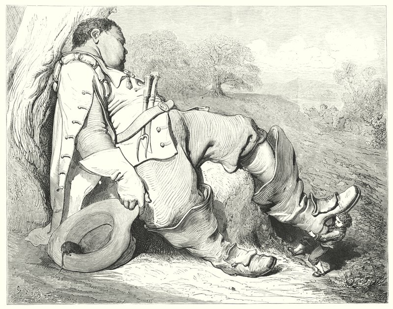 Le Petit Poucet; Hop-O "-My-Thumbdani af Gustave Dore