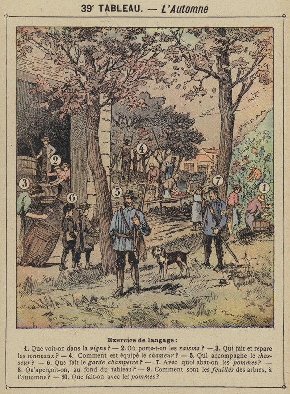 Efterår af Gustave Fraipont