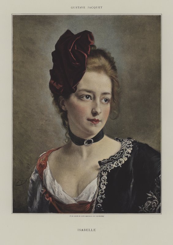 Isabelle af Gustave Jacquet