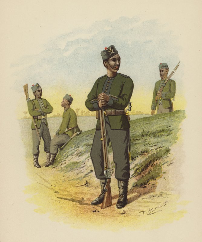 Den 3. Goorkhas af H. Bunnett