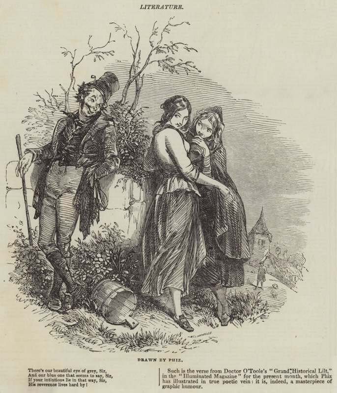 Grand Historical Lilt af Hablot Knight Browne