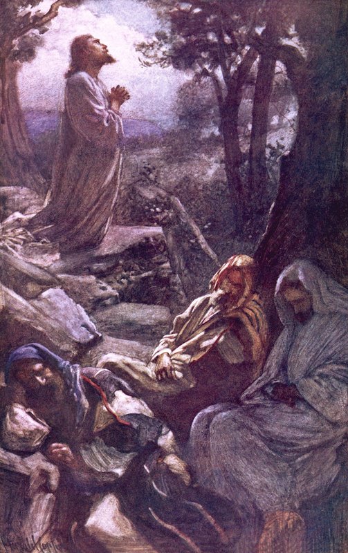 Getsemane af Harold Copping