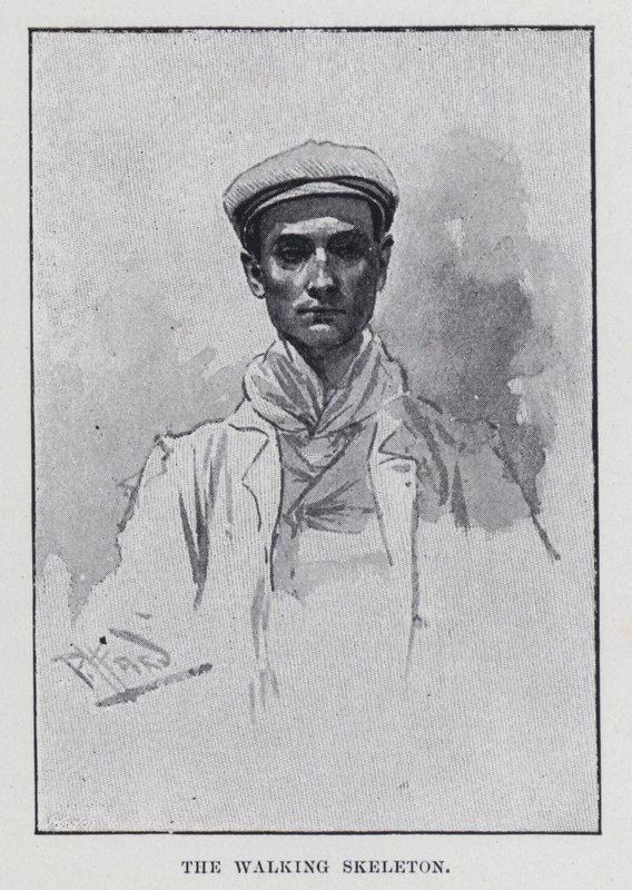 Det vandreskelet (s/h-billede) af Harold Hume Piffard