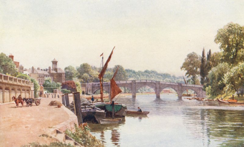 Richmond (farvelitografi) af Harold Sutton Palmer