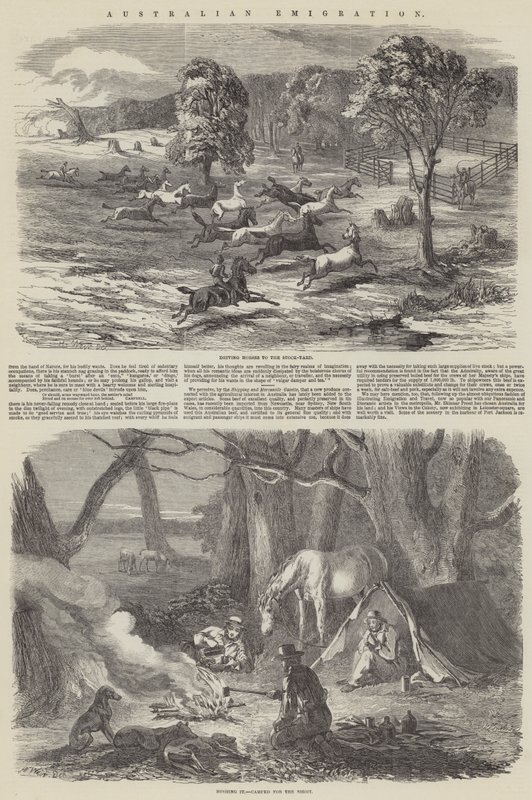 Australsk emigration af Harrison William Weir