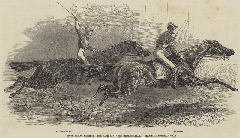 Epsom Spring Meeting, Race for The Metropolitan af Harrison William Weir