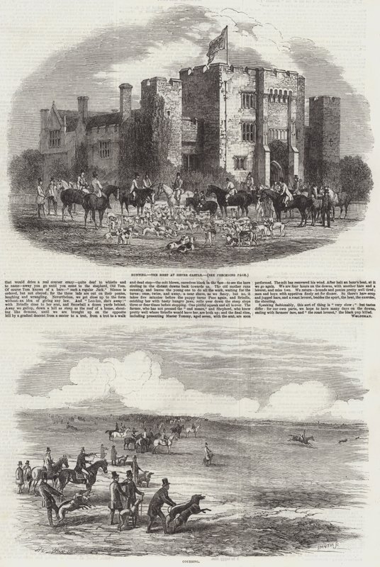 Jagt og Coursing af Harrison William Weir