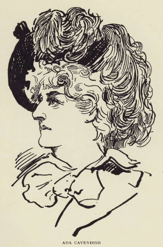 Ada Cavendish af Harry Furniss