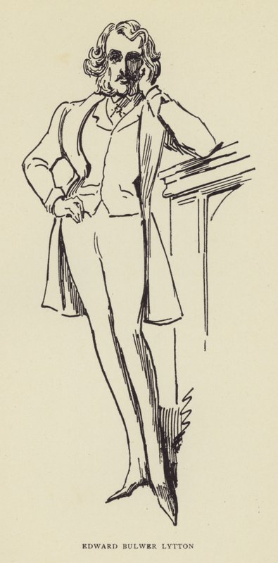 Edward Bulwer Lytton af Harry Furniss