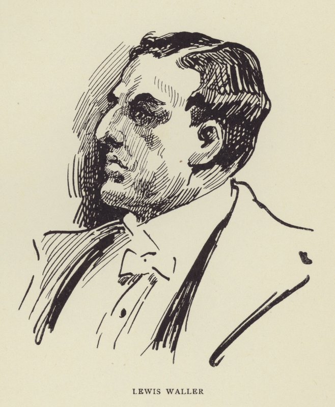 Lewis Waller af Harry Furniss