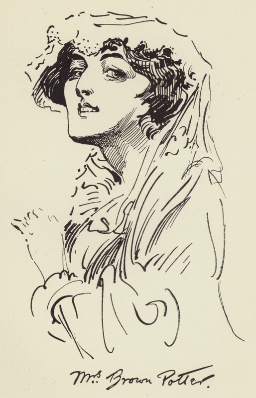 Fru Brown Potter af Harry Furniss