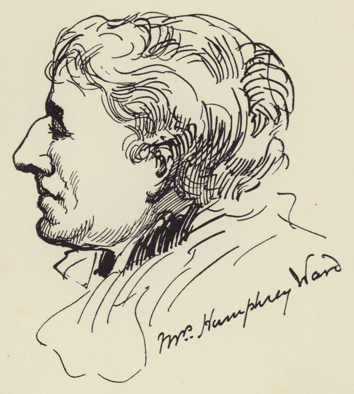 Fru Humphrey Ward af Harry Furniss