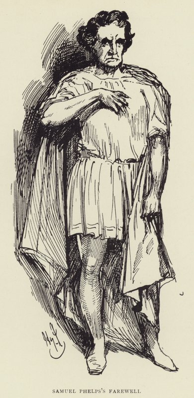 Samuel Phelpss farvel af Harry Furniss