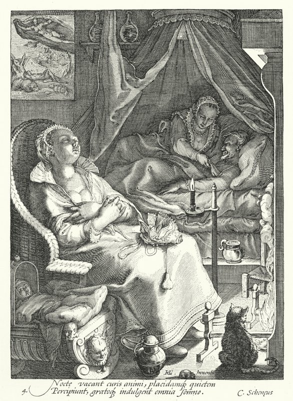 Nat (gravering) af Hendrik (after) Goltzius