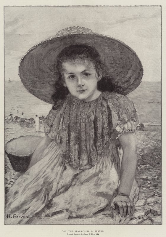 På stranden af Henri Gervex