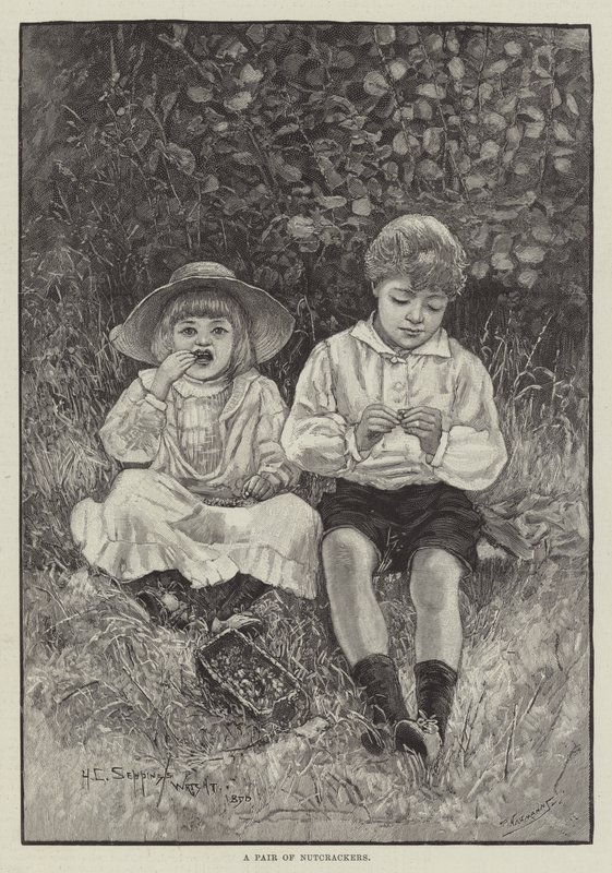 Et par nøddeknækkere af Henry Charles Seppings Wright