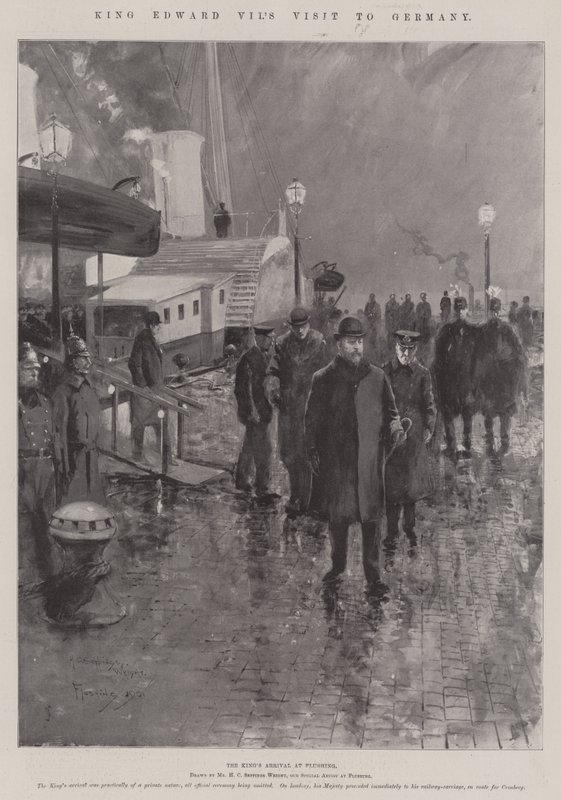 Kong Edward VIIs besøg i Tyskland af Henry Charles Seppings Wright