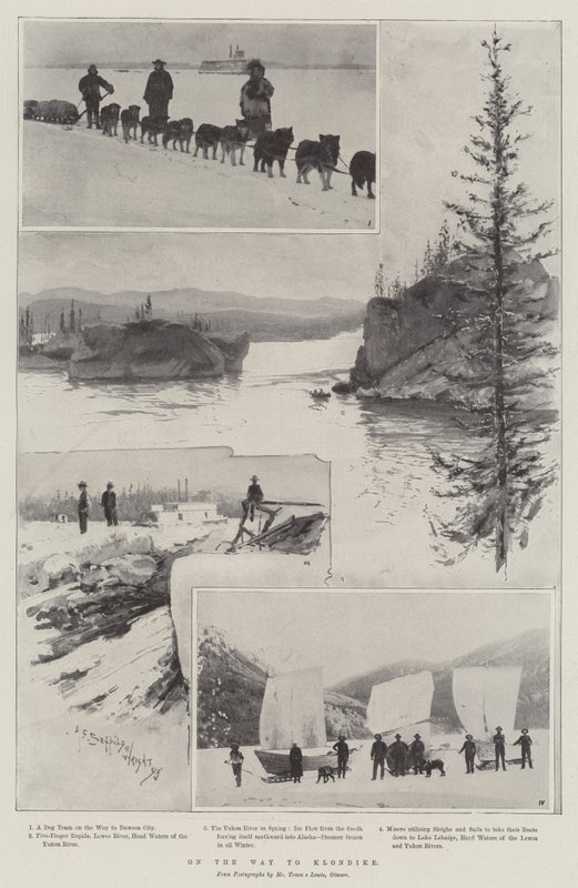 På vej til Klondike af Henry Charles Seppings Wright