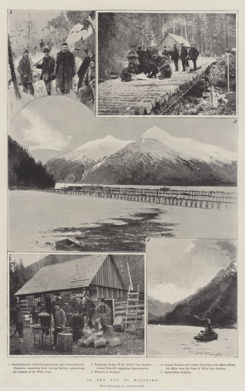 På vej til Klondike af Henry Charles Seppings Wright