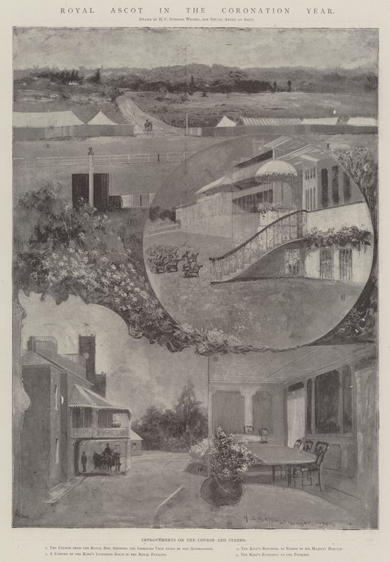 Royal Ascot i kroningsåret af Henry Charles Seppings Wright