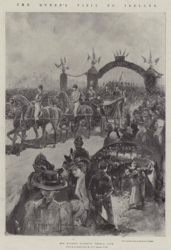 Dronningens besøg i Irland af Henry Charles Seppings Wright