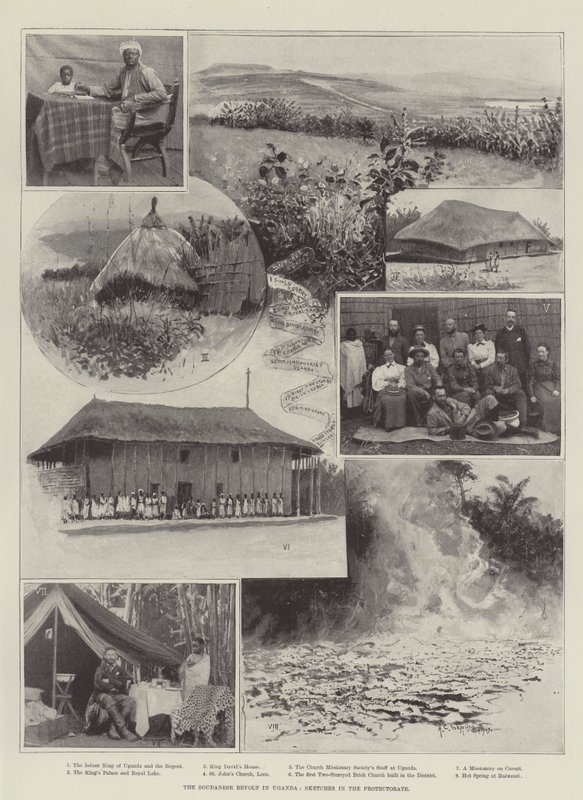 Det soudanesiske oprør i Uganda, skitser fra protektoratet af Henry Charles Seppings Wright