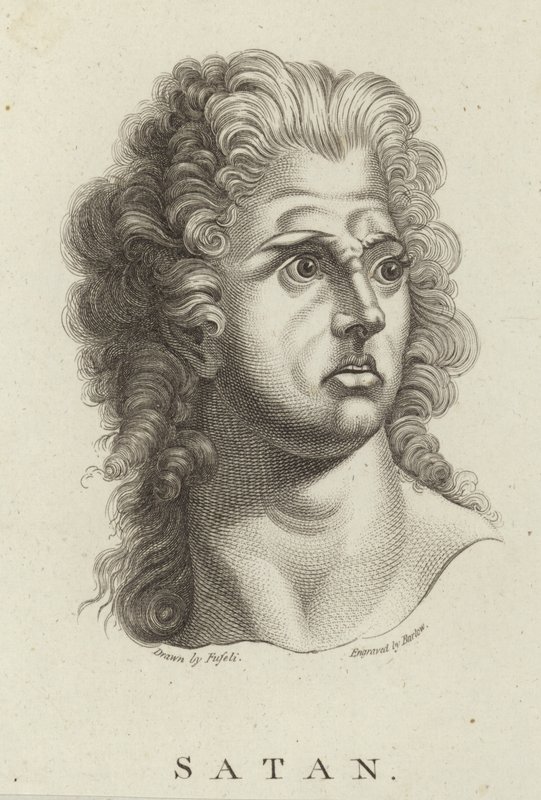 Satan af Johann Heinrich Füssli