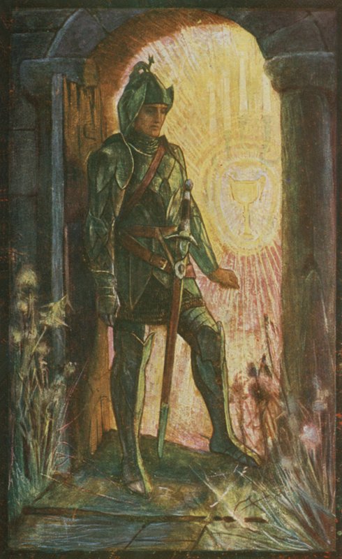 Lancelot ved kapellet af Henry Justice Ford