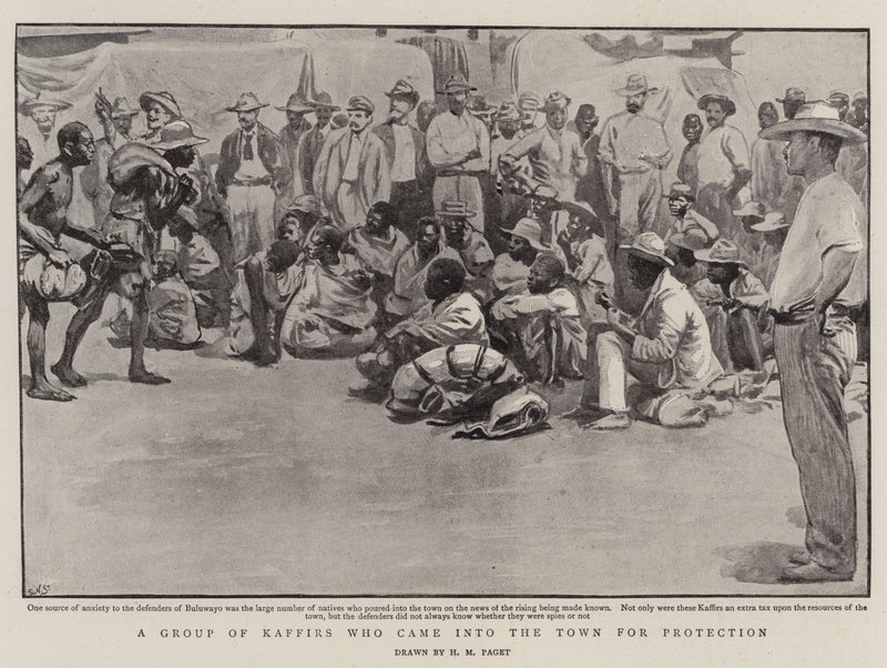 Bulawayos forsvar af Henry Marriott Paget