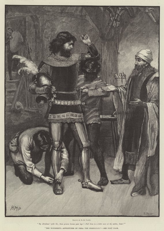 De vidunderlige eventyr af fønikeren Phra af Henry Marriott Paget