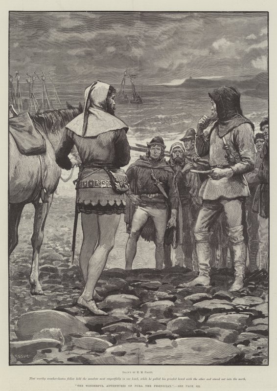 Phra fønikerens vidunderlige eventyr af Henry Marriott Paget