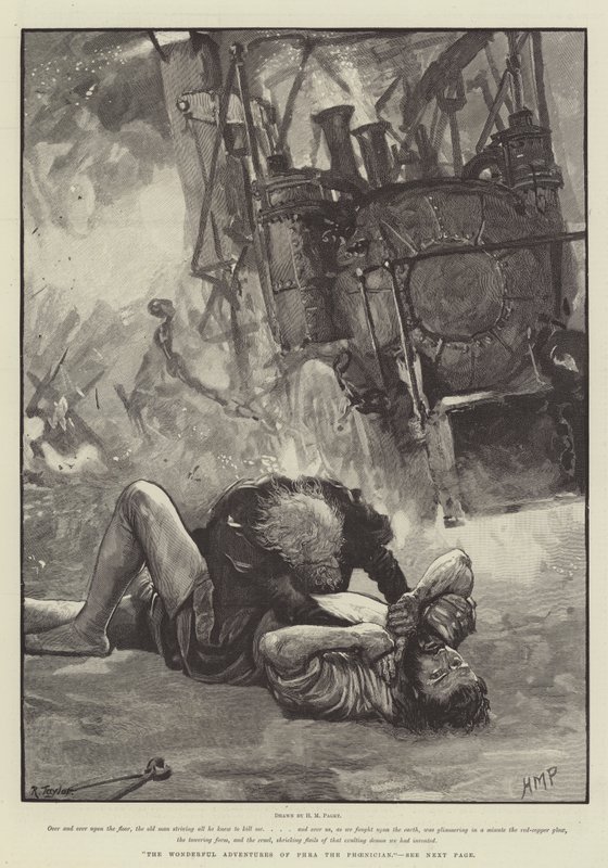 Phra fønikerens vidunderlige eventyr af Henry Marriott Paget