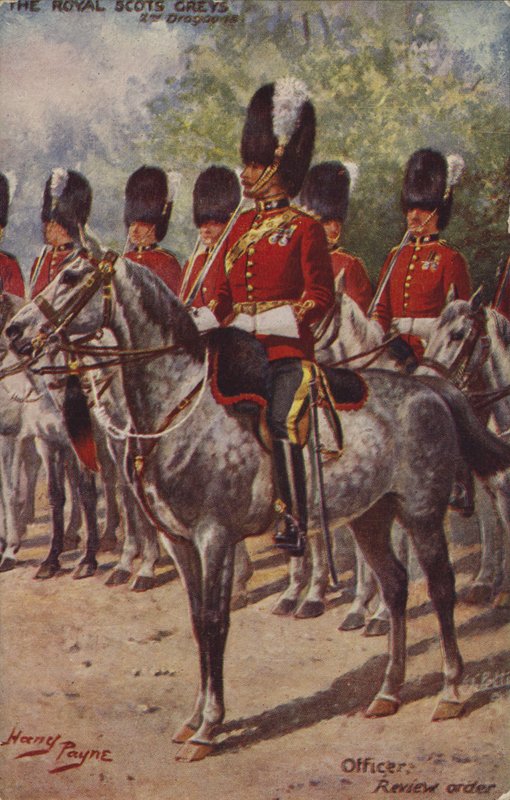 The Royal Scots Greys af Henry Payne