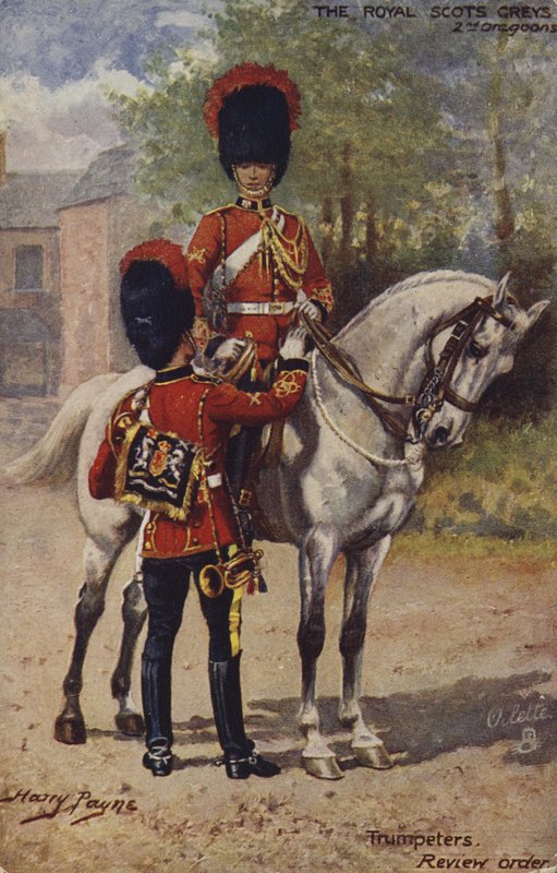 The Royal Scots Greys af Henry Payne