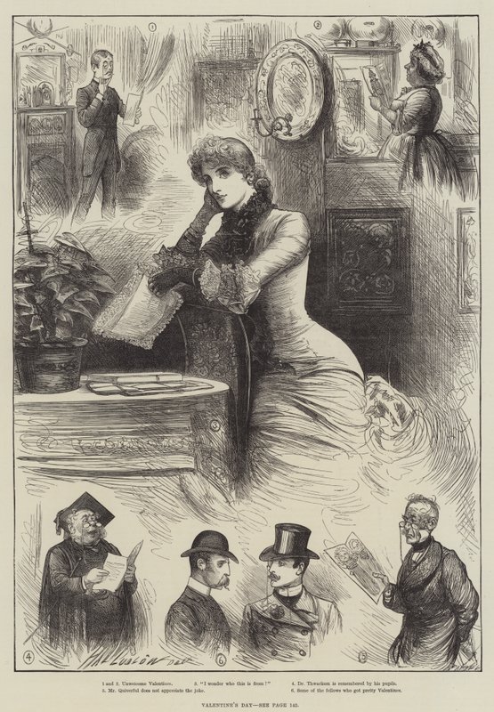 Valentins Dag af Henry Stephen Ludlow