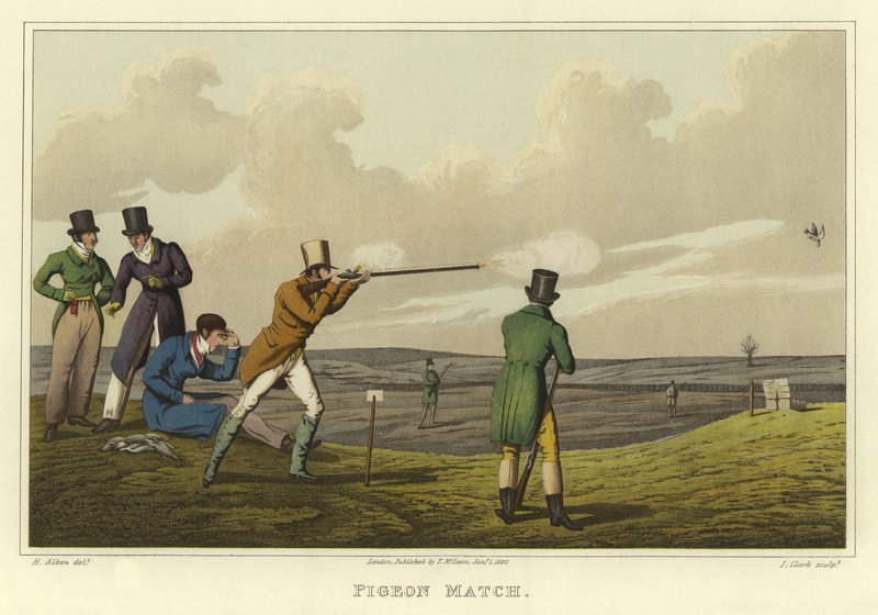Duematch (chromolitho) af Henry Thomas Alken