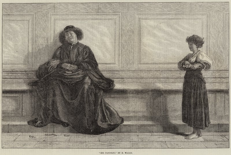 være pandolf af Henry Wallis