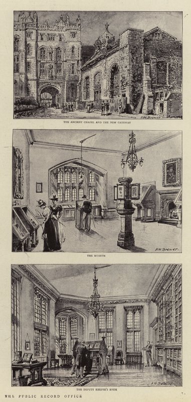 Offentlige Registerkontor af Henry William Brewer